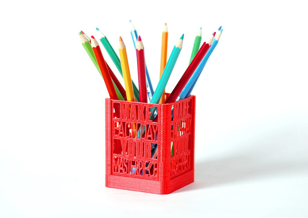 STL file Bubble Pencil Holder, Desk Organizer ✏️・3D printable model to  download・Cults