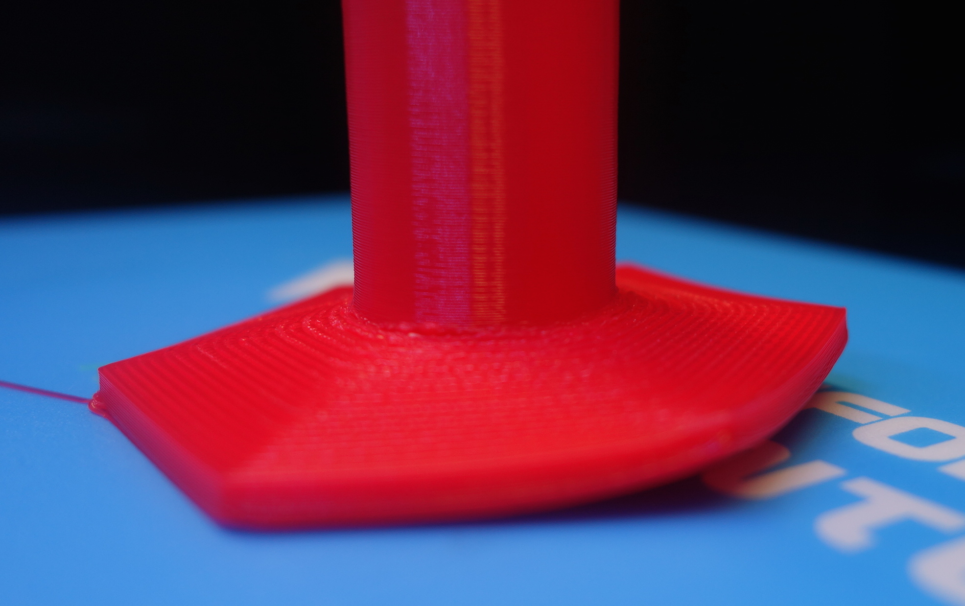 adhesion and upward warping problems - 3D Printing / Materials